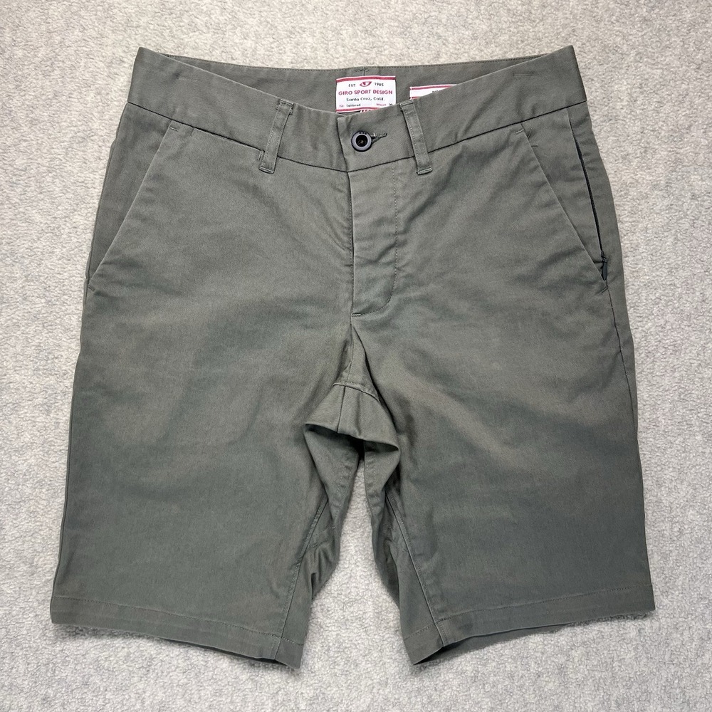 Giro Sport Design‎ Men's Tailored Fit Cycling Shorts Olive Green Size 30